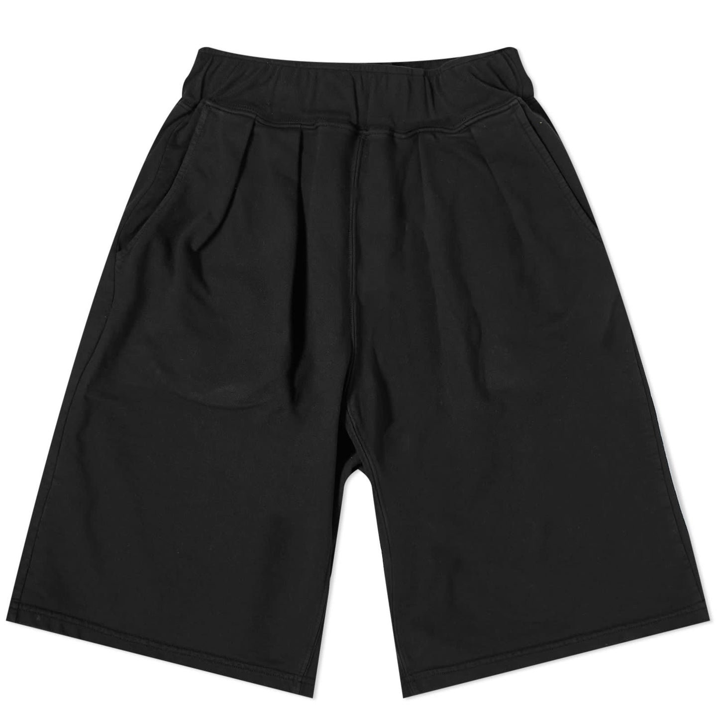 Pleated Sweat Shorts