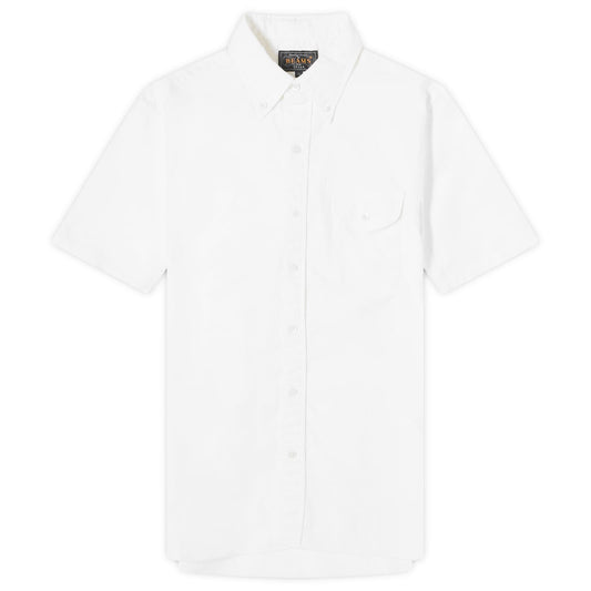 Button Down Short Sleeve Oxford Shirt