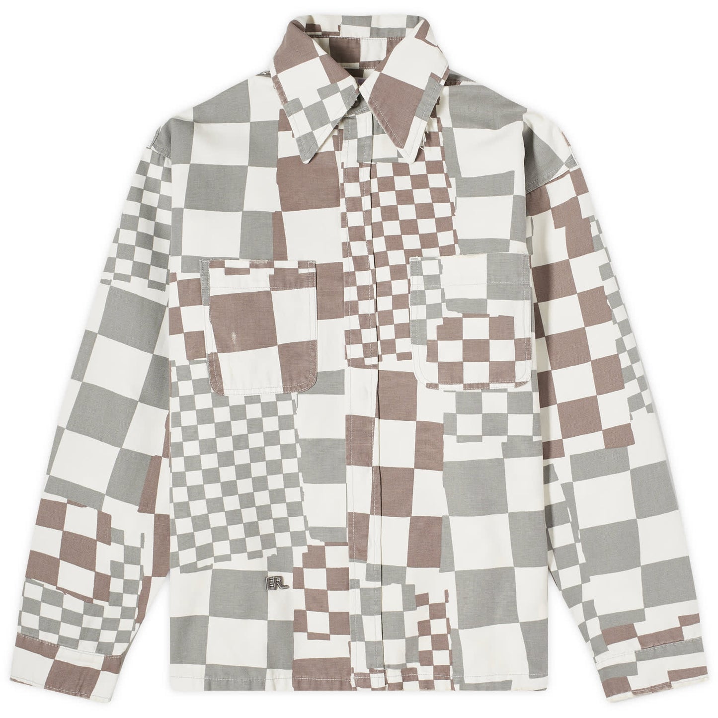 Checkerboard Canvas Jacket