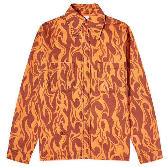 Flame Canvas Overshirt