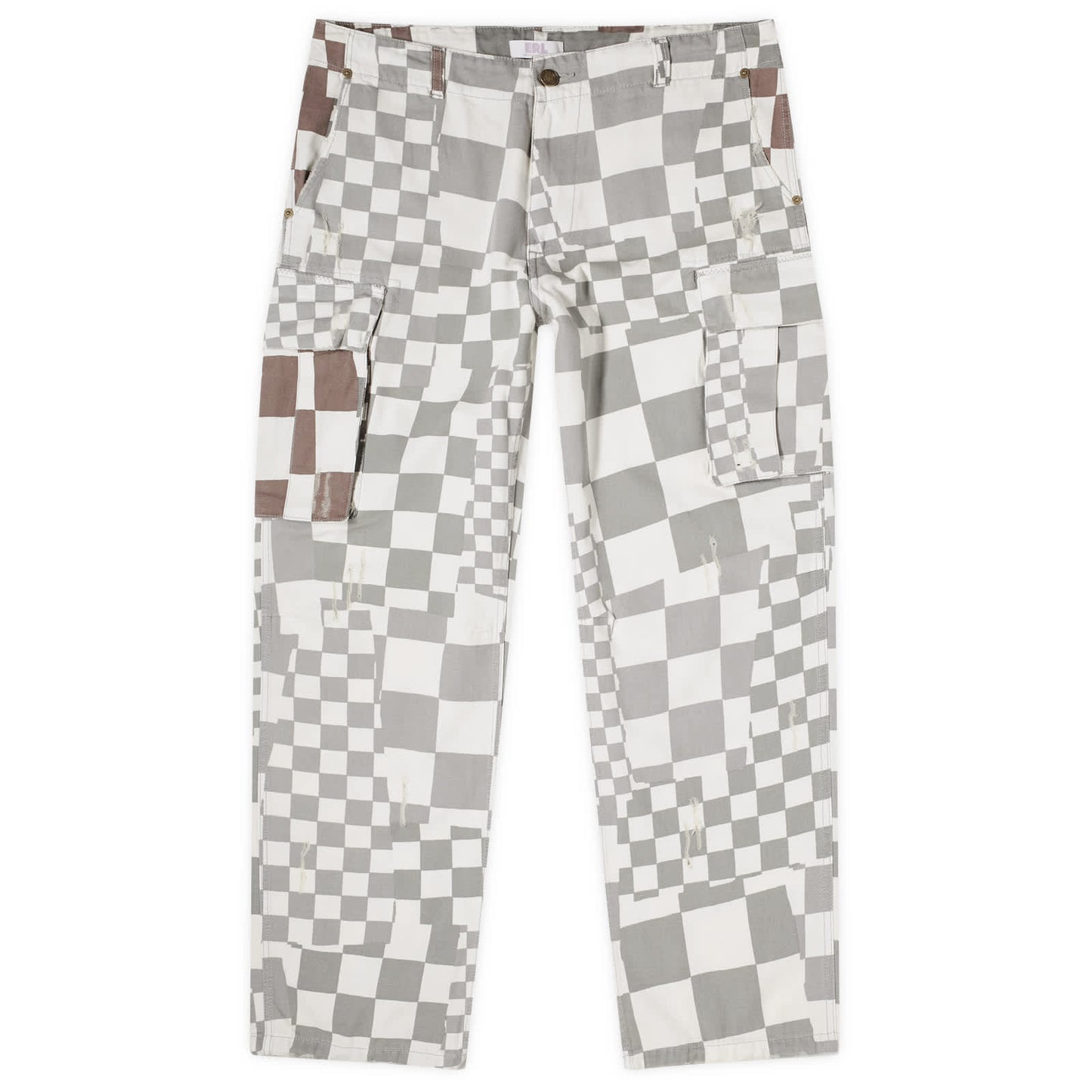 Checkerboard Cargo Trousers