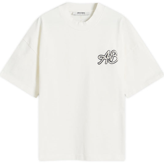 Initial Logo Mock Neck T-Shirt
