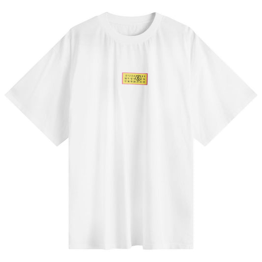 Jacquard Number Label T-Shirt