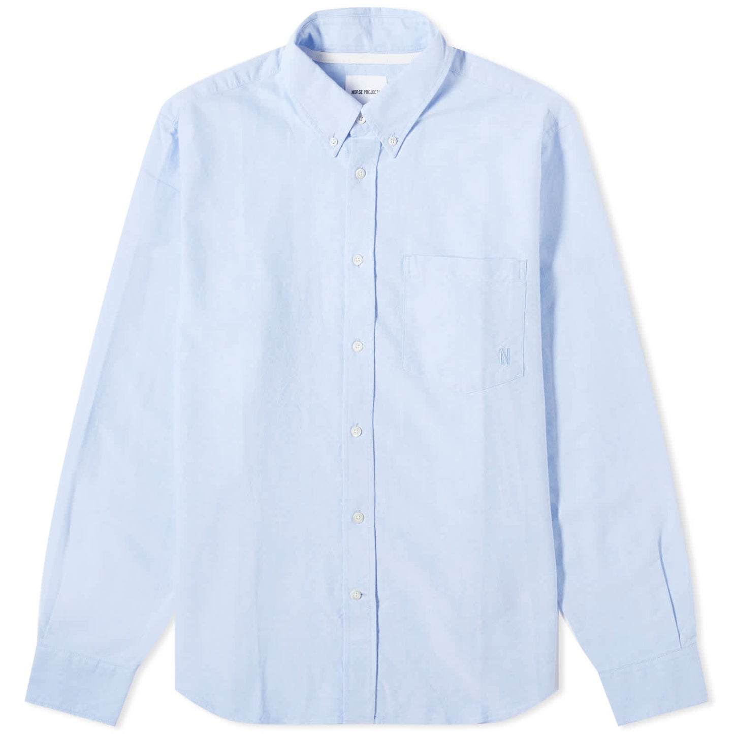 Algot Oxford Monogram Button Down Shirt