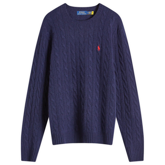 Wool Cashmere Crew Knit