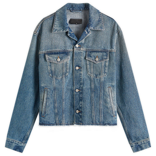 MM6  Denim Raw Hem Jacket