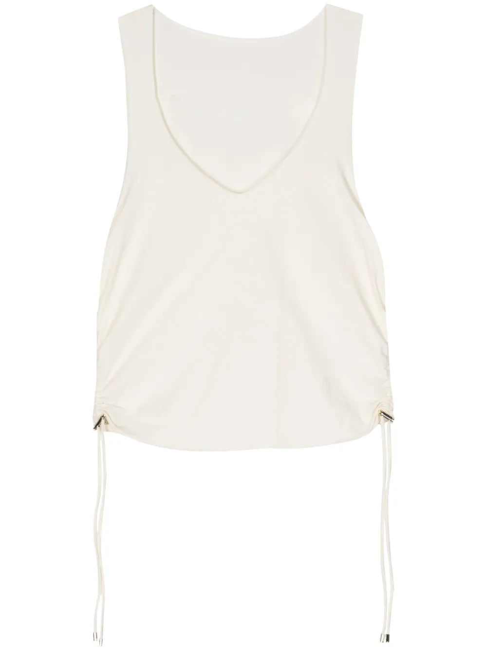 Ruched Scoop Tank Top