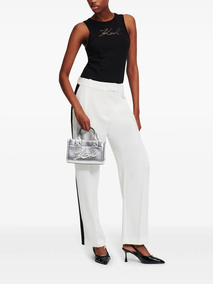 Panelled Tailored Trousers