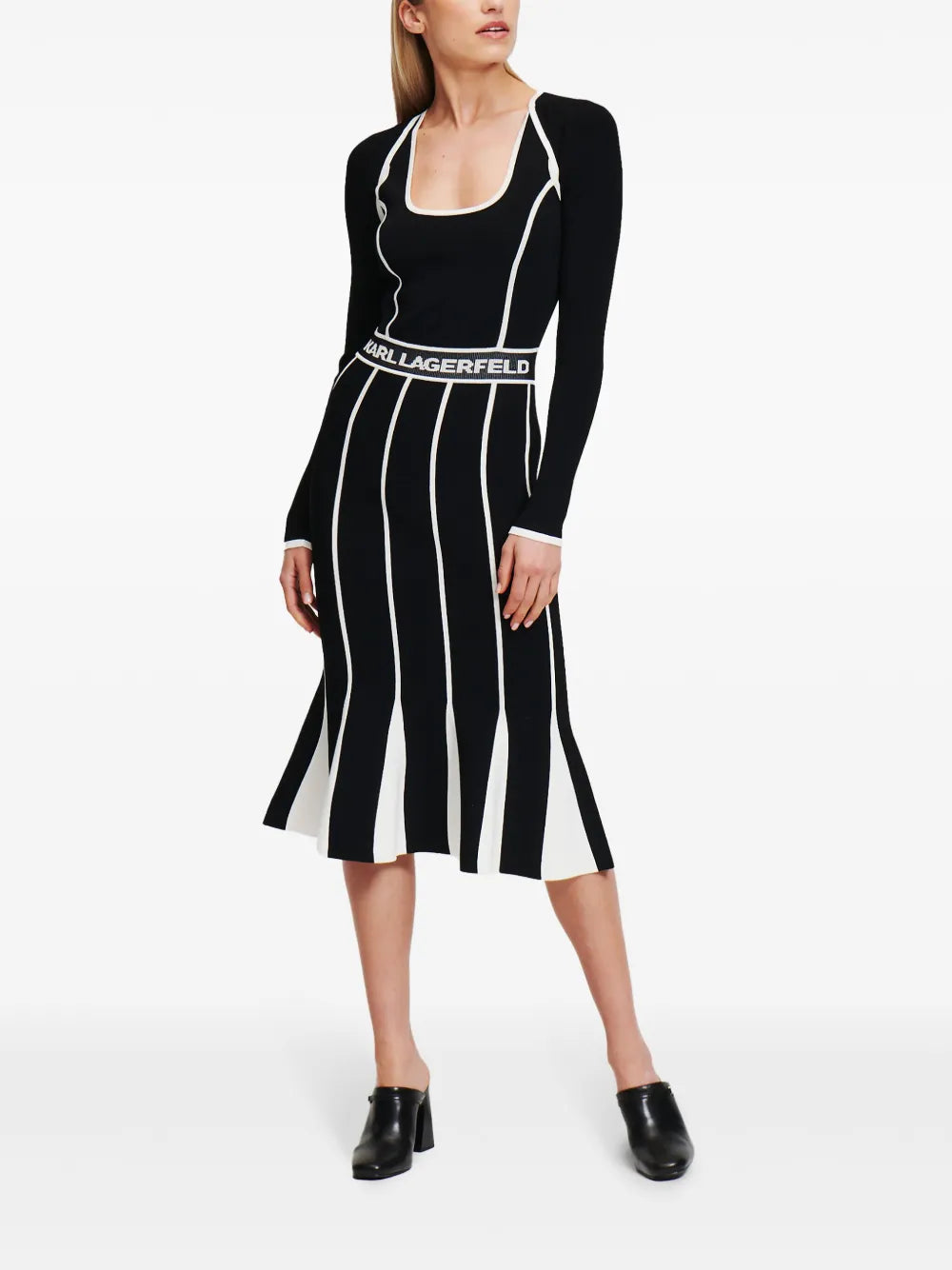 Transformer Knitted Midi Dress