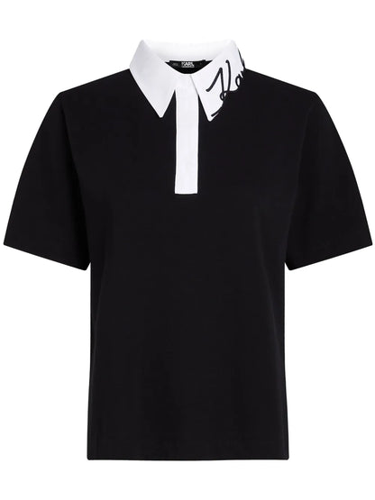 Signature Organic-Cotton Polo Shirt