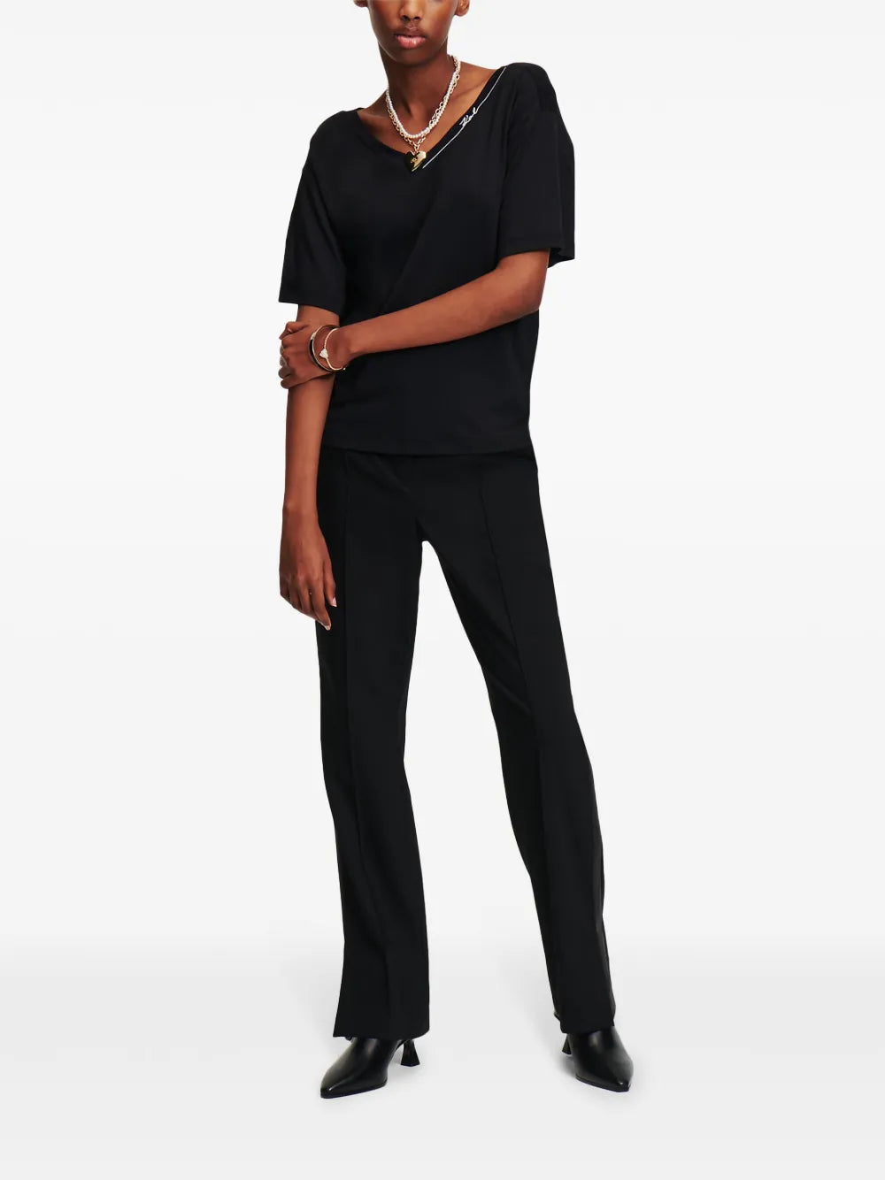 Signature V-Neck T-Shirt