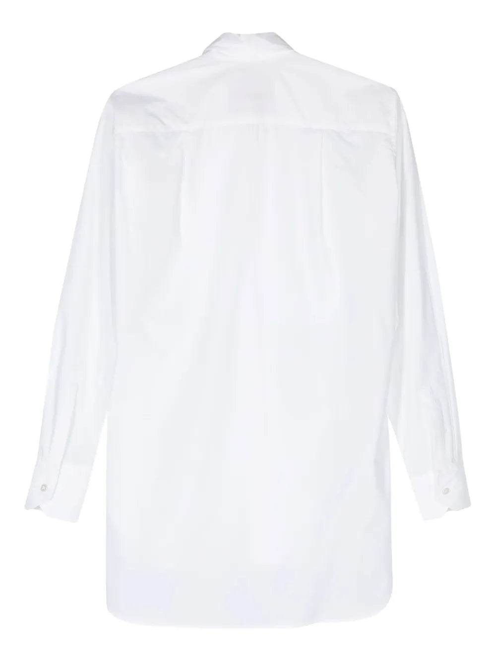 Panel-Detail Poplin Shirt