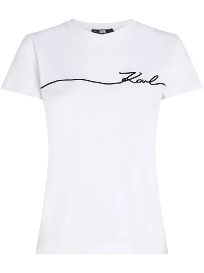 Logo-Embroidered Crew-Neck T-Shirt
