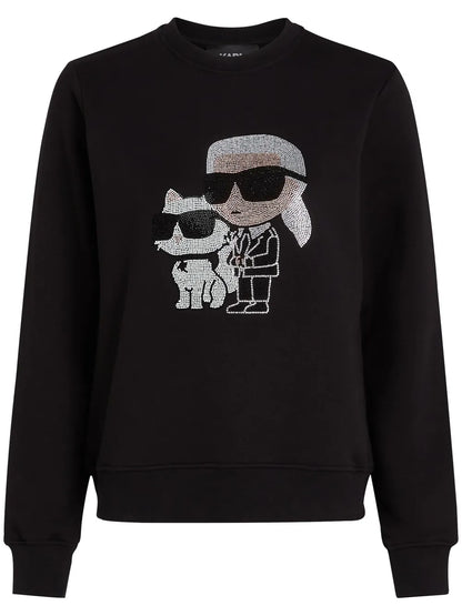 Ikon Rhinestone-Embellished Sweatshirt