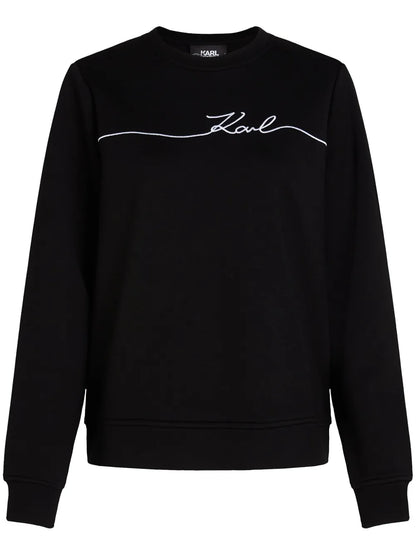 Signature Embroidered Sweatshirt