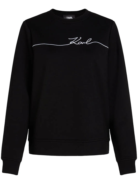 Signature Embroidered Sweatshirt