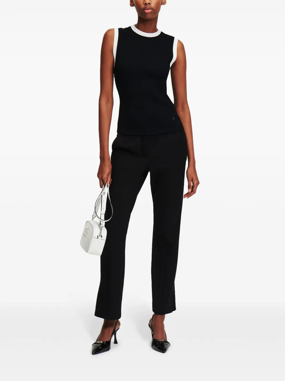 Ribbed-Knit Tank Top