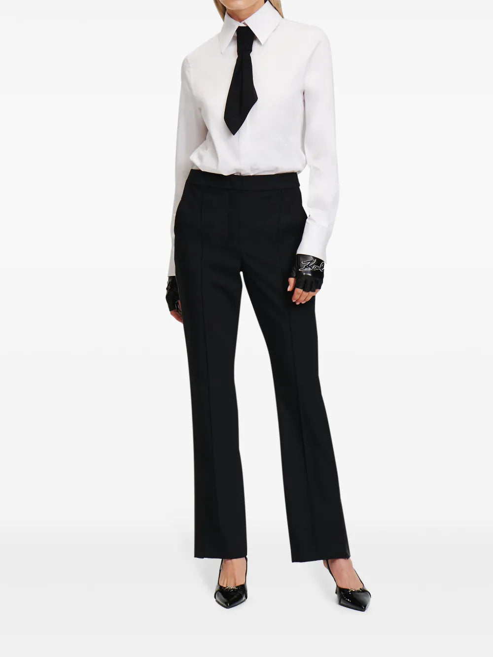 Panelled Tailored Trousers