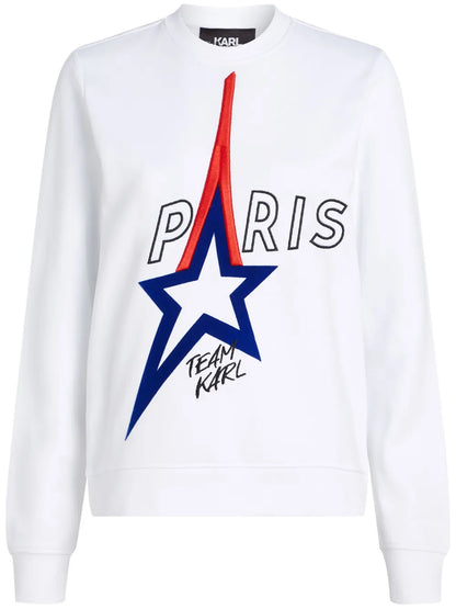 Paris Organic-Cotton Sweatshirt