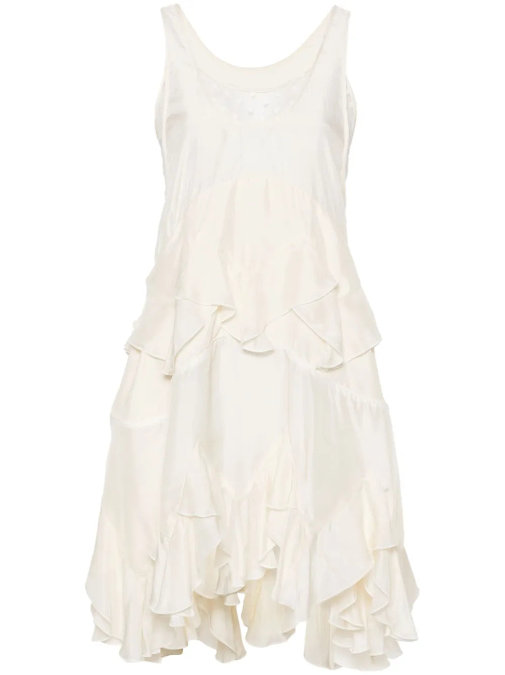 Ruffled Midi Dress