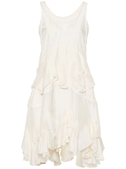 Ruffled Midi Dress