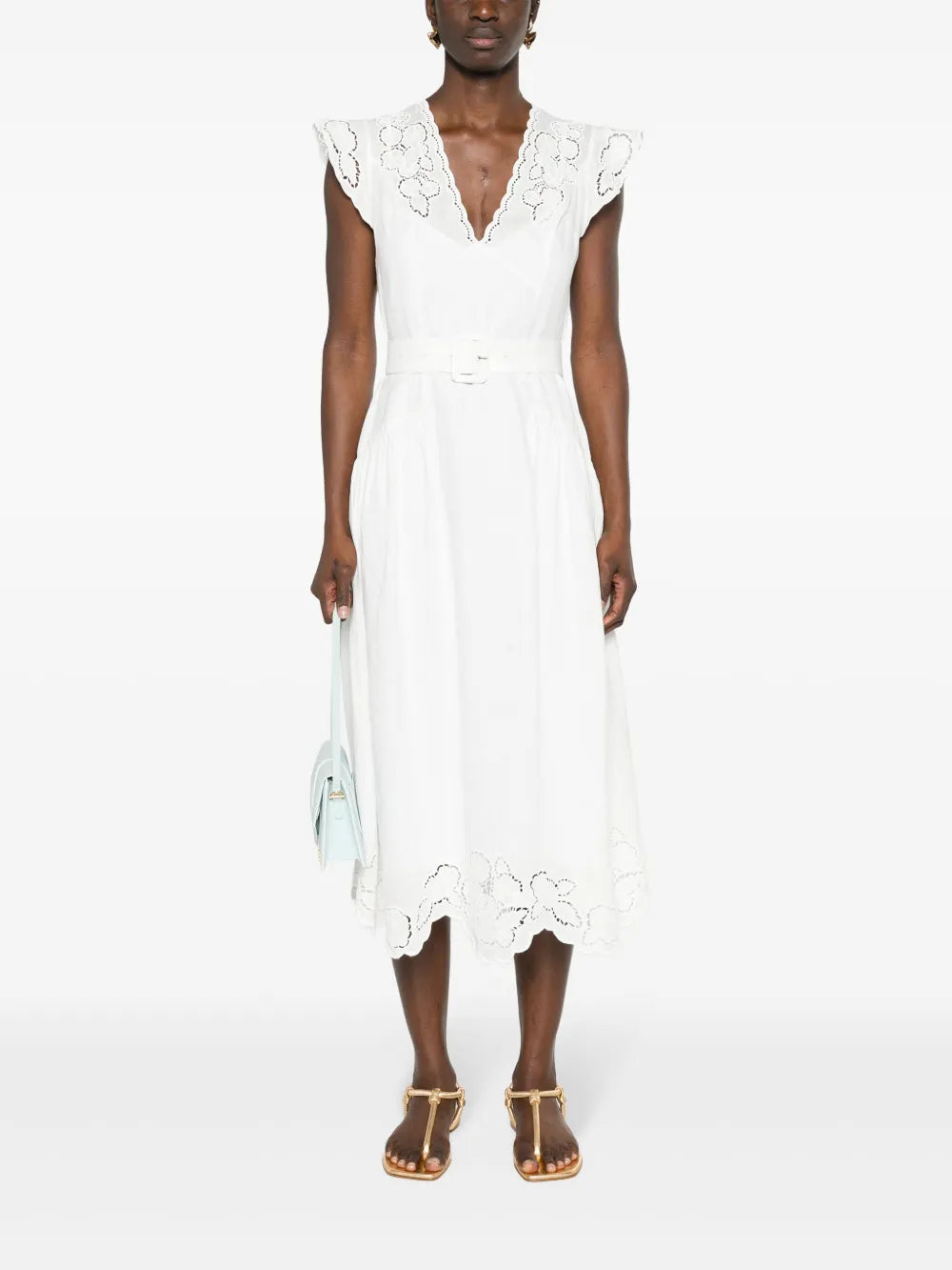 Kleid Linen Midi Dress