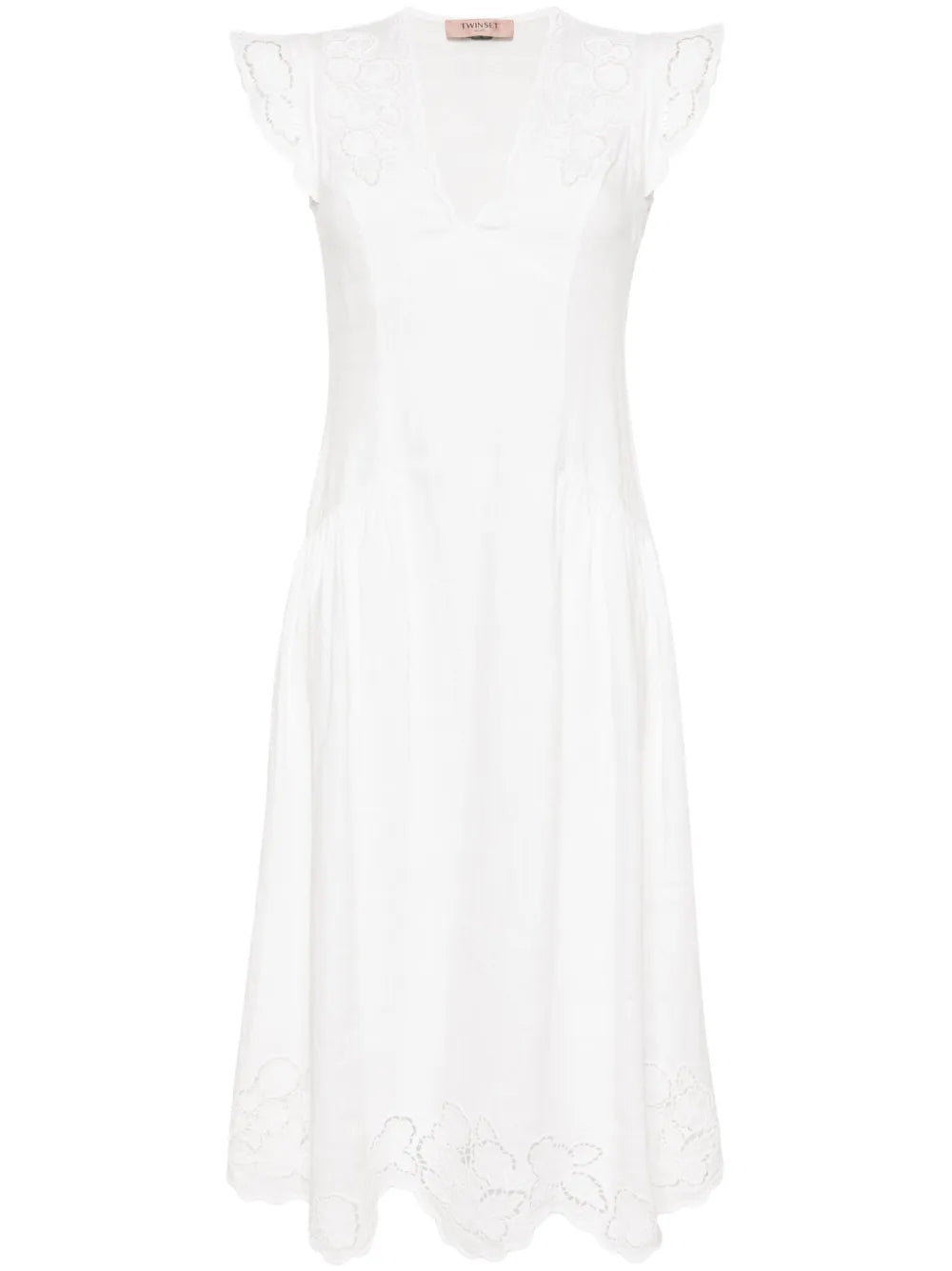 Kleid Linen Midi Dress