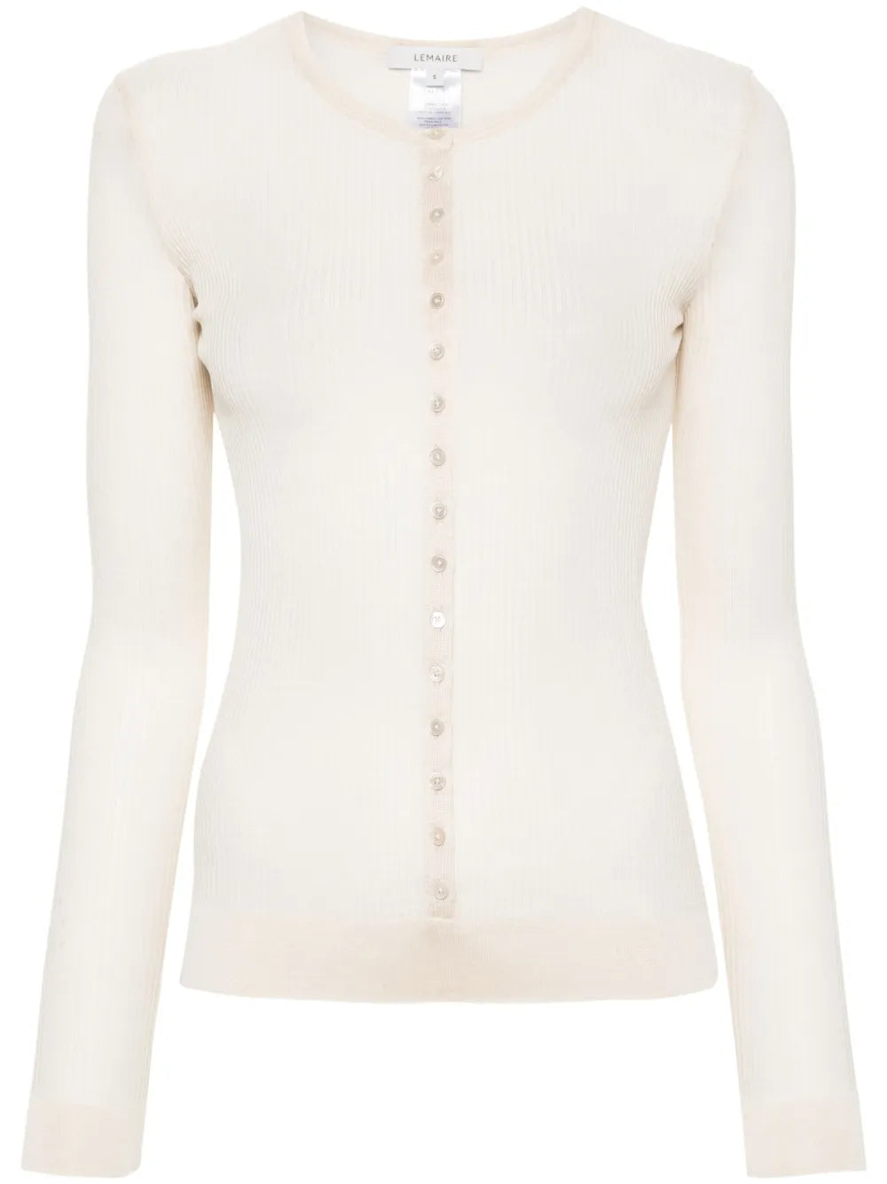 Long-Sleeve Ribbed Top