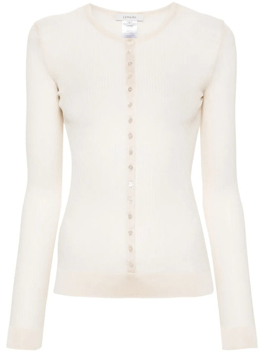 Long-Sleeve Ribbed Top