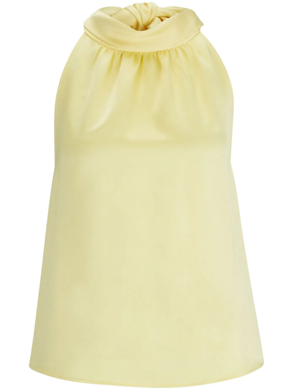 Halterneck Satin Blouse