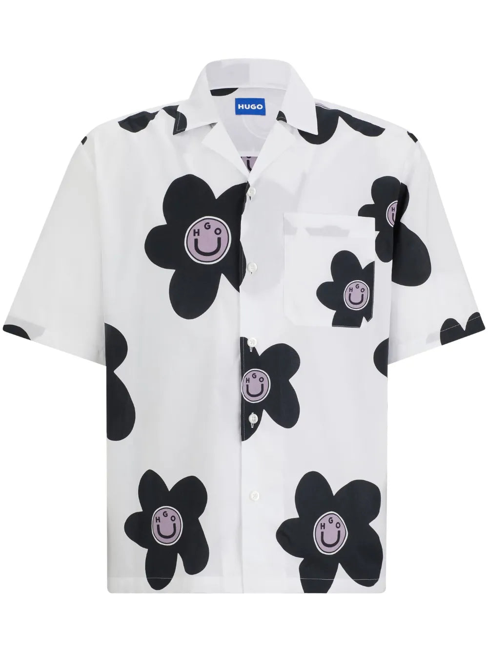 Floral-Print Cotton Shirt