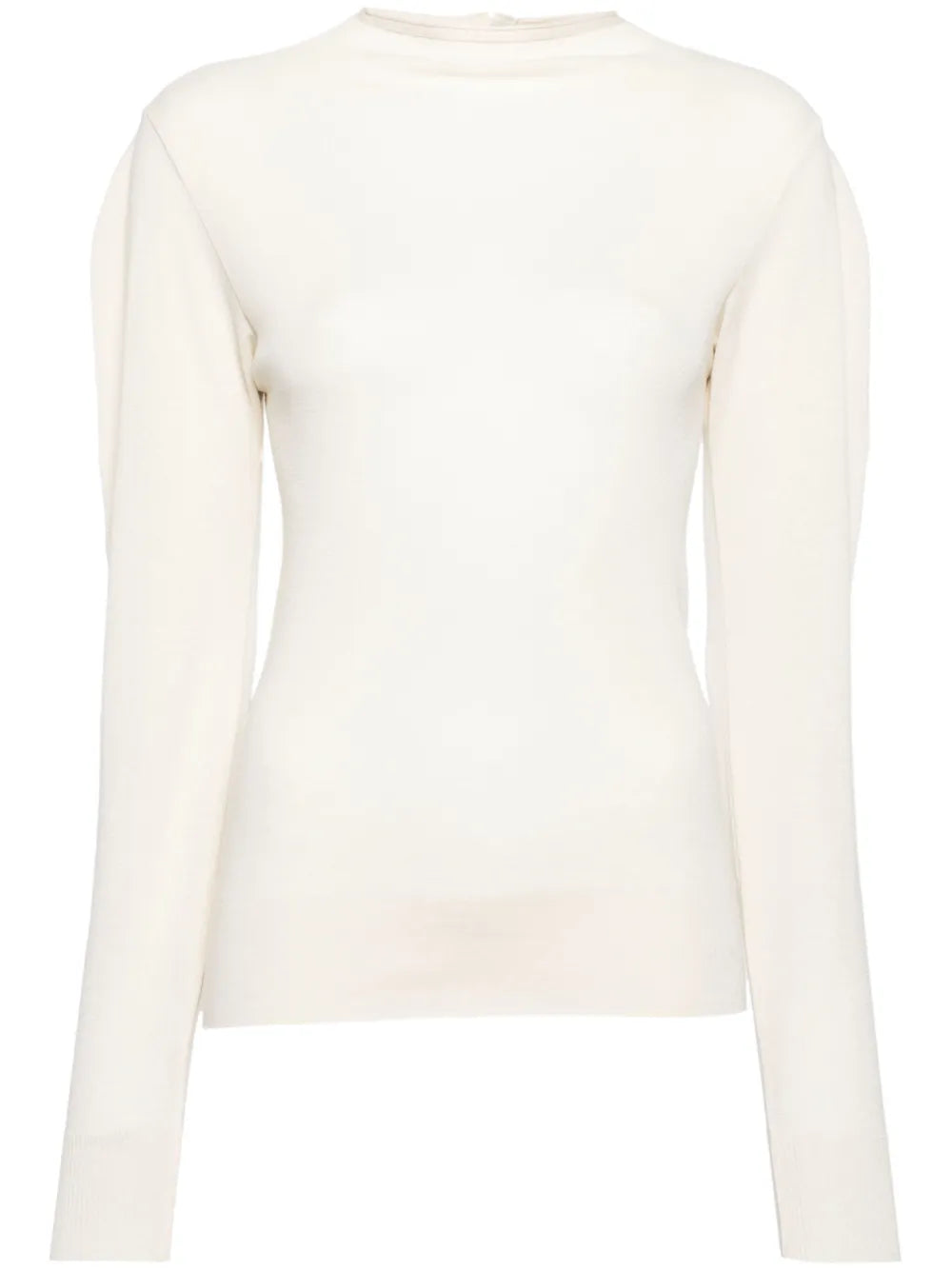 Mock-Neck Seamless Top