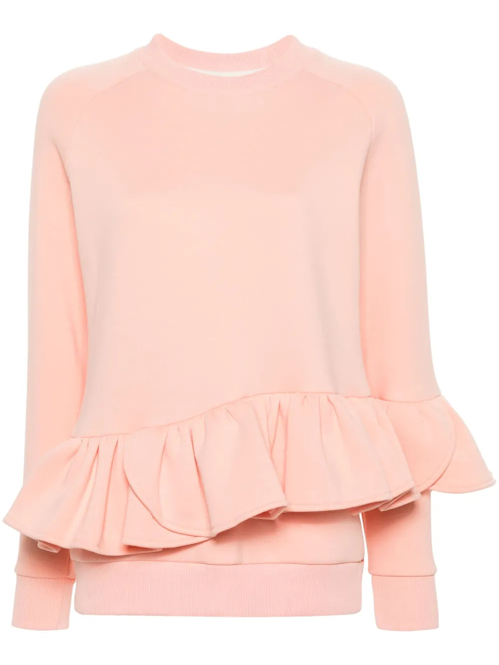 Toffee Peplum Sweatshirt