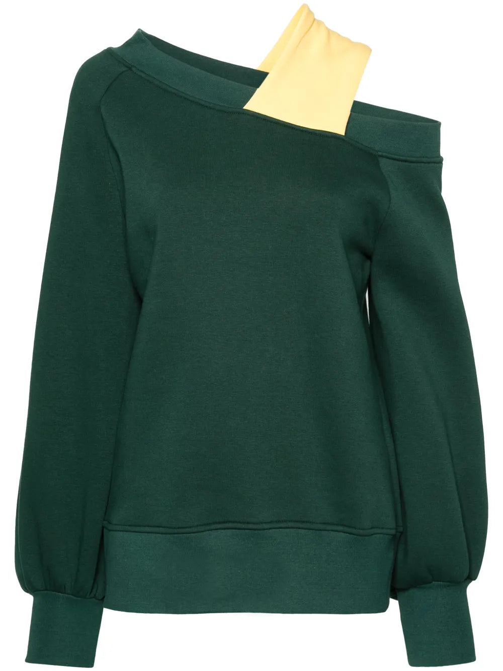 Nutmeg Off-Shoulder Sweatshirt