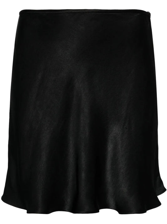 Low-Rise Fluted Skirt