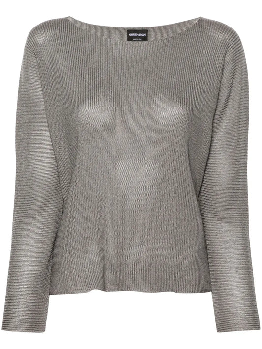 Boat-Neck Jumper