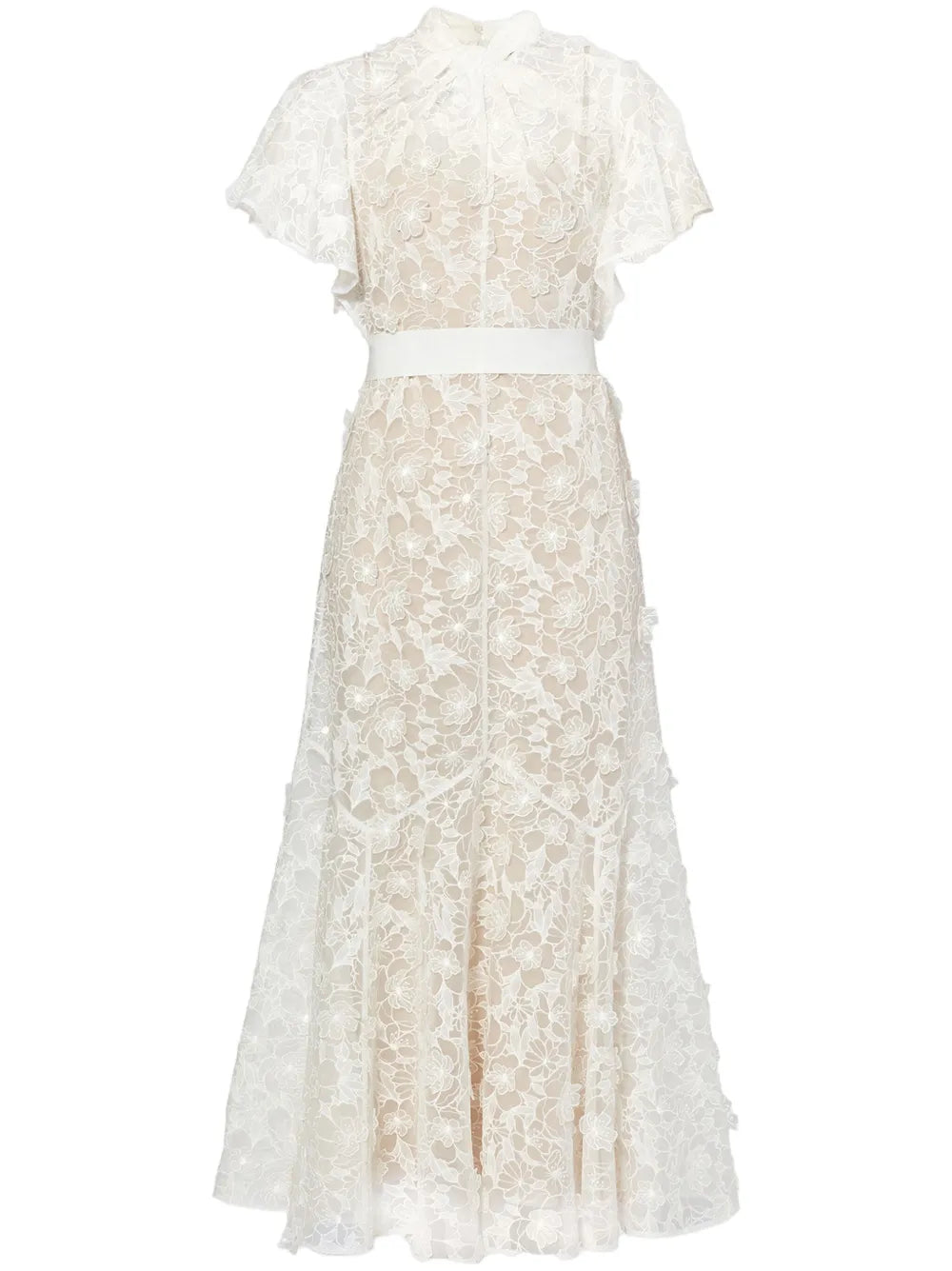 Celestina Cutwork-Organza Dress