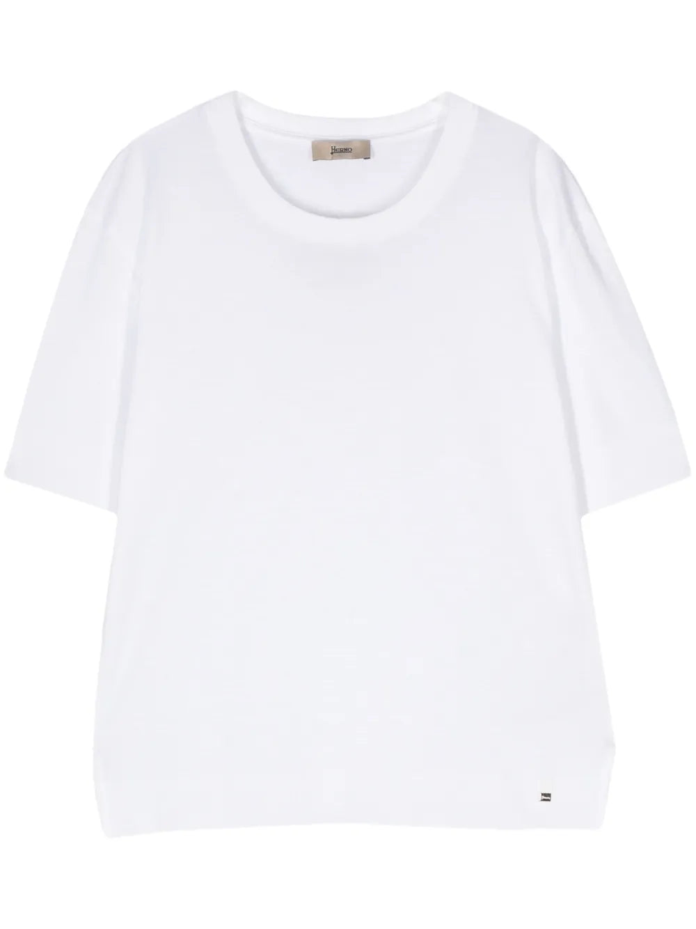 Fine-Knit Short-Sleeved Jumper