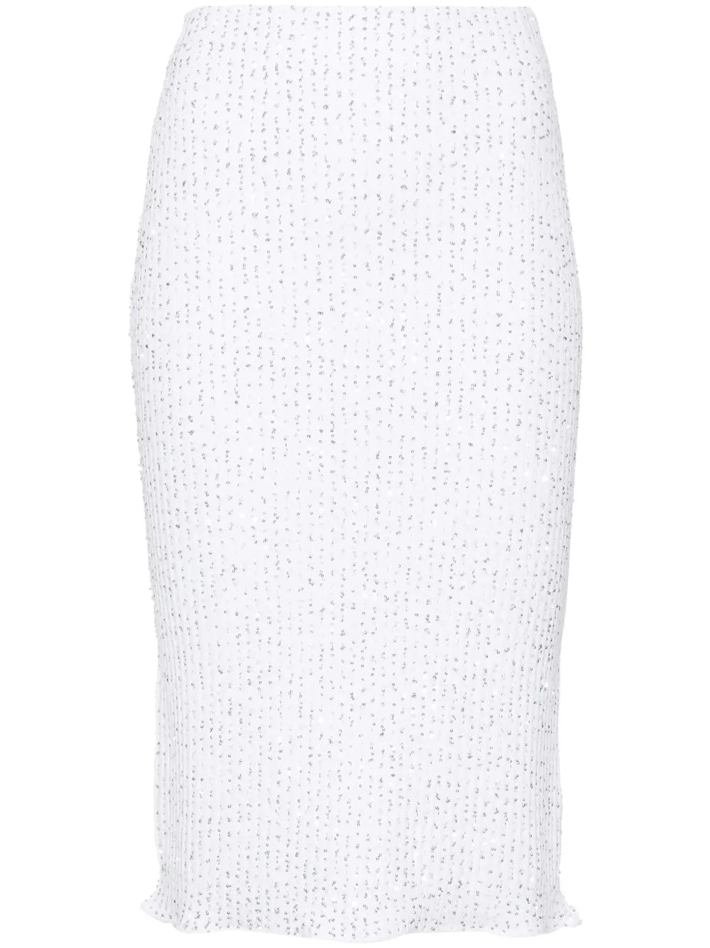 Sequin-Embellished Pencil Skirt