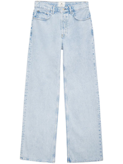 Hugh High-Rise Wide-Leg Jeans
