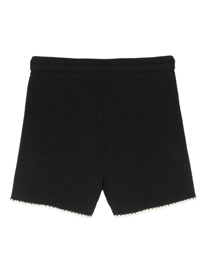 Knitted Cotton Shorts