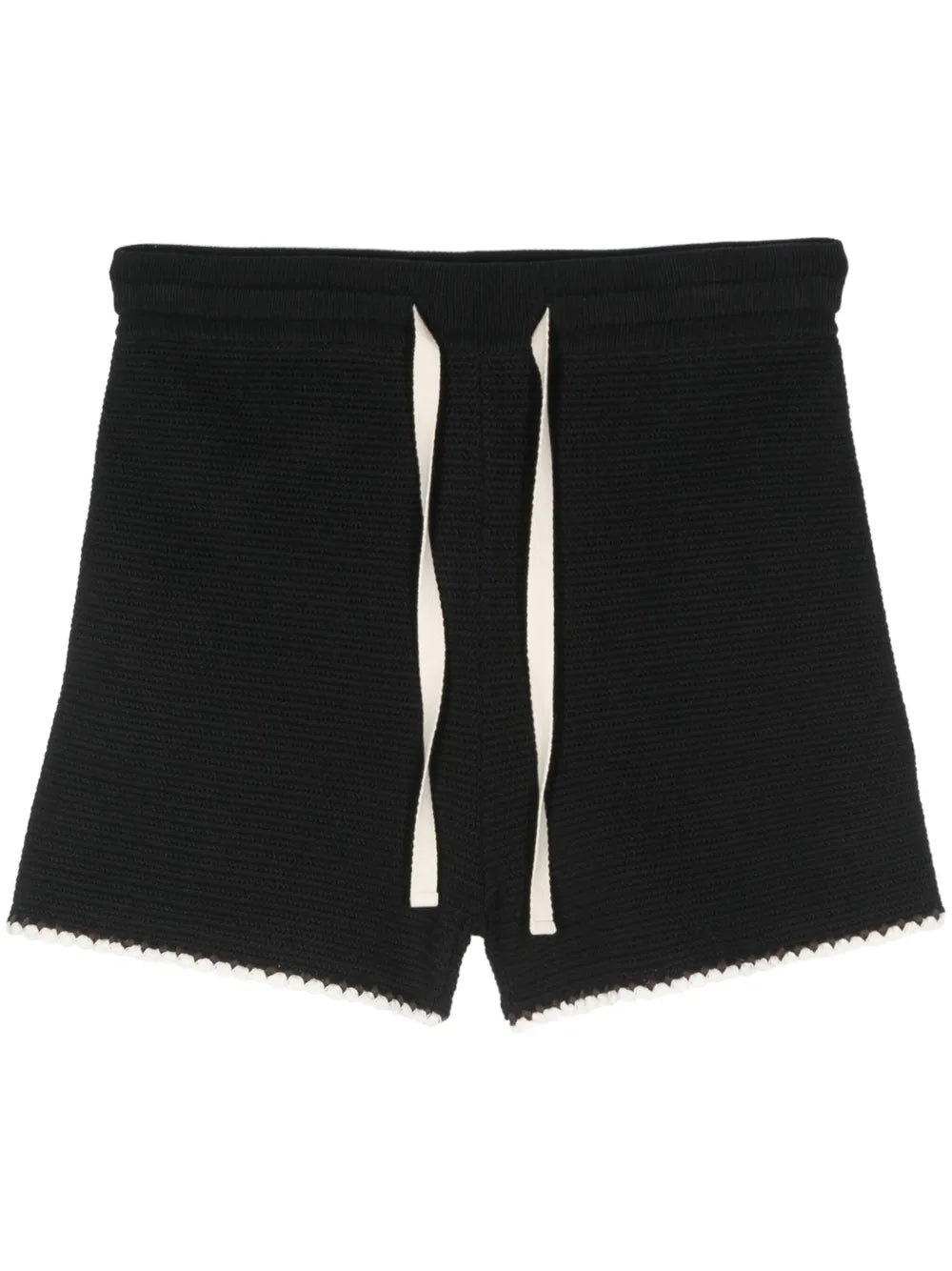 Knitted Cotton Shorts