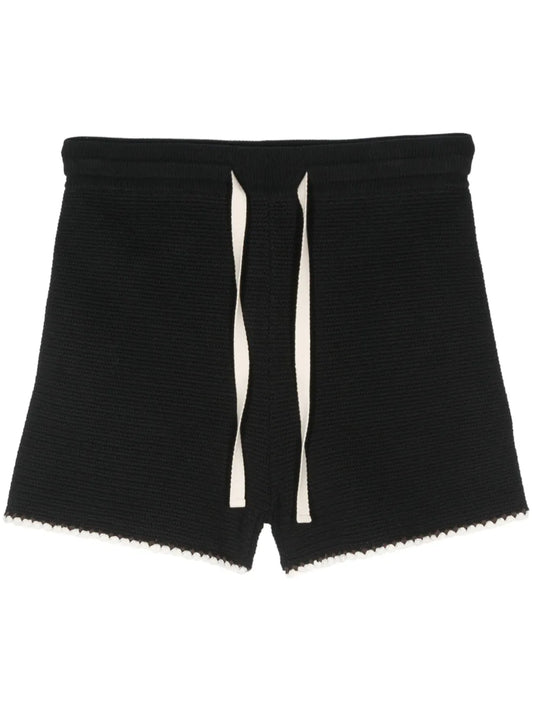Knitted Cotton Shorts