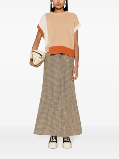 Colour-Block Cashmere Sweater