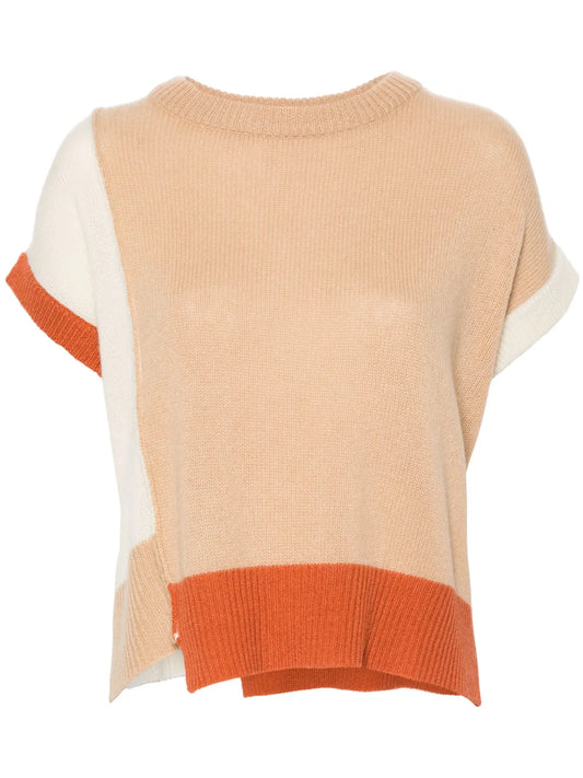 Colour-Block Cashmere Sweater