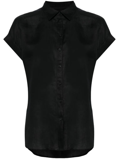 Button-Up Linen Shirt