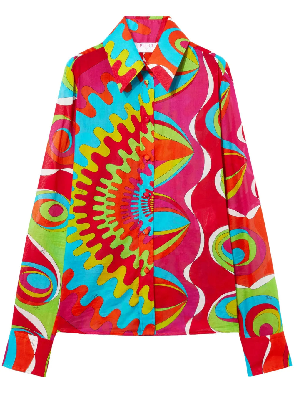 Bersaglio-Print Cotton Shirt