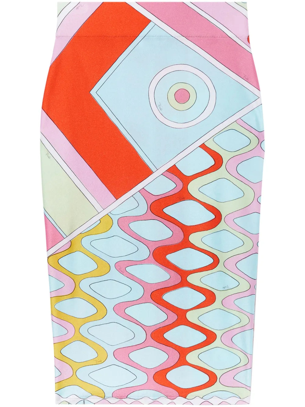 Vivara-Print Pencil Skirt