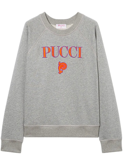 Logo-Embroidered Cotton Sweatshirt