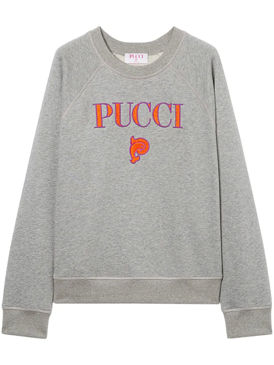 Logo-Embroidered Cotton Sweatshirt
